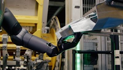 BMW trials humanoid robots