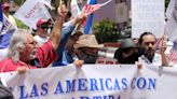 Immigrants defend AMLO and pressure Biden on immigration policy at Summit of the Americas in L.A.