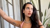 Dua Lipa just rocked the triple winged graphic eyeliner trend, and she looks so good