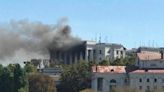 Ukraine-Russia war - live: Putin’s Black Sea navy HQ hit in missile strike as Kyiv breaches frontline defences