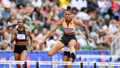 Sydney McLaughlin-Levrone of NJ sets world record again on way to Paris Olympics