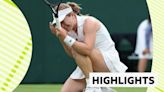 Wimbledon 2024: Lulu Sun ends Emma Raducanu's run at SW19
