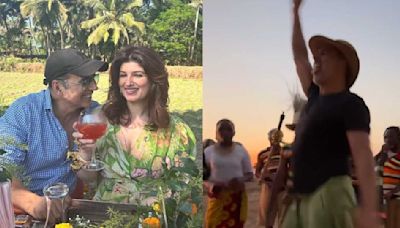 WATCH: Akshay Kumar-Twinkle Khanna groove to Ritunga traditional dance during Tanzania vacay; latter asks who did better