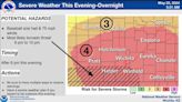 Here’s the timing, weather impacts for Saturday’s expected severe storms