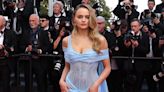 Joey King Makes Stunning Cannes Debut in Sheer Cong Tri Dress