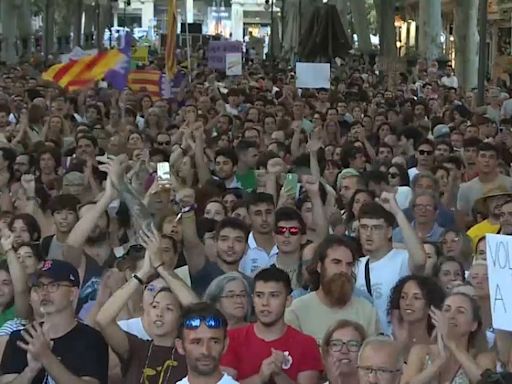 Thousands in Mallorca demand 'less tourism, more life' in pushback against overtourism