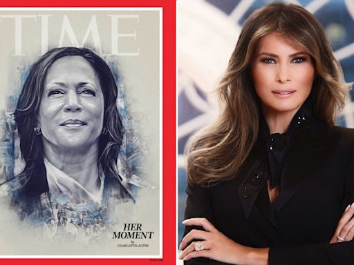 Kamala Harris ‘beautiful’ on TIME cover and ‘looks like Melania’, says Donald Trump