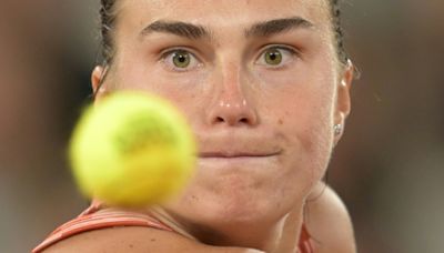 Sabalenka eyes French Open semis, Rybakina beaten by Paolini