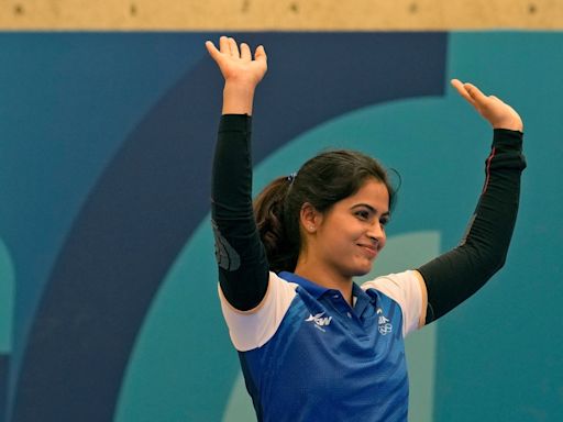 Manu Bhaker wins historic bronze in 10m air pistol shooting to get India off the mark at Paris Olympics