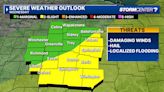 Tricky forecast brings chance for stronger storms with damaging winds, hail Wednesday