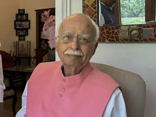 BJP leader L K Advani admitted to hospital, condition stable | India News - Times of India