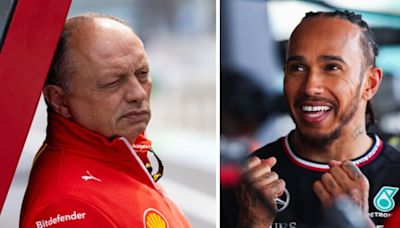 Lewis Hamilton contract details leaked by Ferrari boss Fred Vasseur