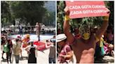 Luchadores mexicanos se suben al ring para luchar contra el cambio climático