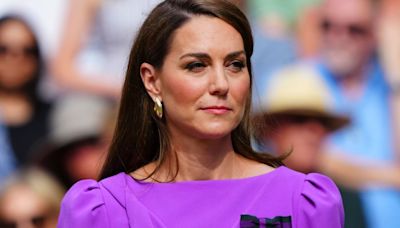 Princess Kate's hidden tribute to Queen Camilla on glamorous Wimbledon outing