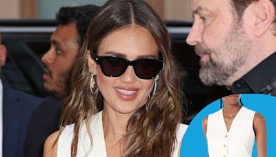 Jessica Alba, Jennifer Aniston, and Katie Holmes Are Venturing Toward Vest Tops— Get the Look from $32