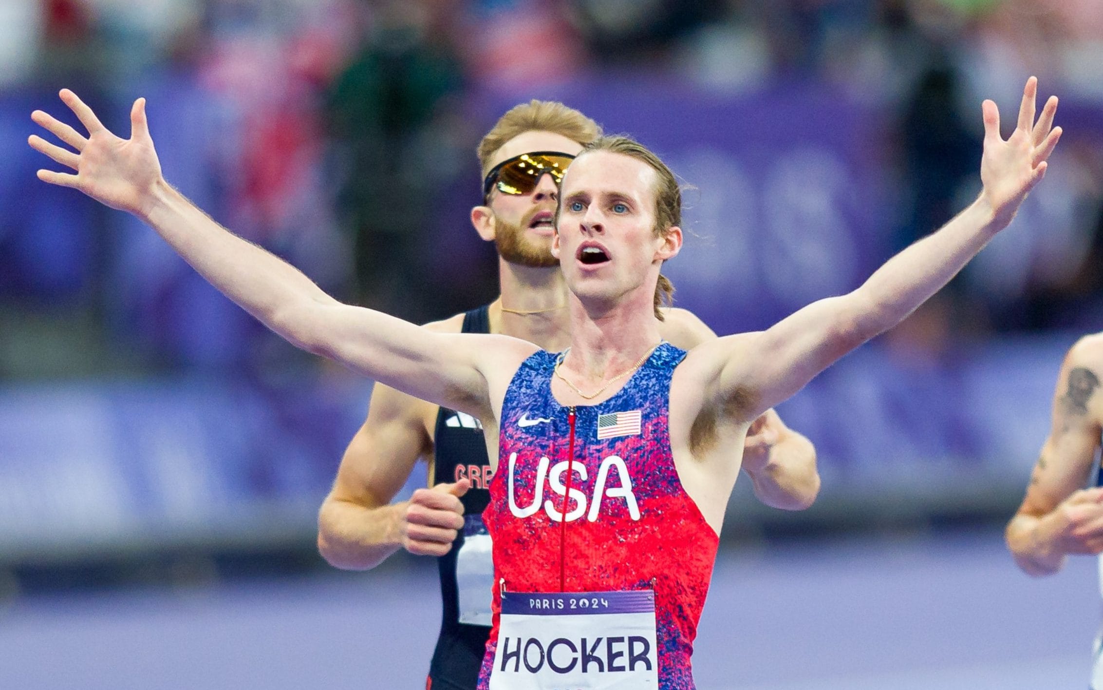 Watch: Cole Hocker’s father’s X-rated reaction to shock 1500m gold medal