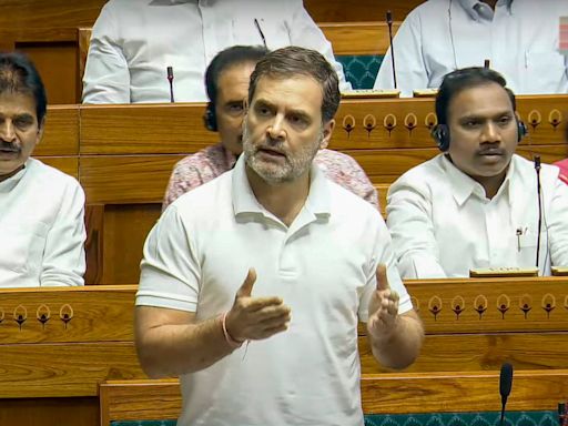 Rahul Gandhi's Mic Muted For Raising NEET Issue In Lok Sabha: Congress