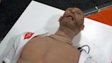 The CPR dummy of the future can piss blood