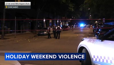 Chicago shootings: At least 98 shot, 17 fatally, in citywide holiday weekend gun violence, CPD says