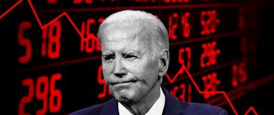 Dow drops as Wall Street weighs the odds of Biden leaving the White House race