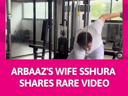 Arbaaz Khan's Wife Sshura Shares Exclusive Clip; Here's His Reaction | Entertainment - Times of India Videos