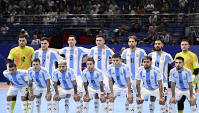 Argentina vs. Francia, por el Mundial de futsal Uzbekistán 2024: a qué hora es y cómo verlo EN VIVO