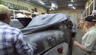 Mechanic finds Elvis' 1948 Chevy truck used to 'escape public and buy furniture'