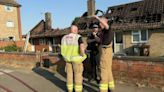 Police treating 'lucky escape' house fire as arson