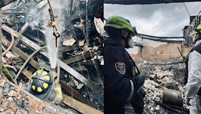 En imágenes: así quedaron los locales que se incendiaron en San Victorino; estructuras dañadas y mercancía perdida