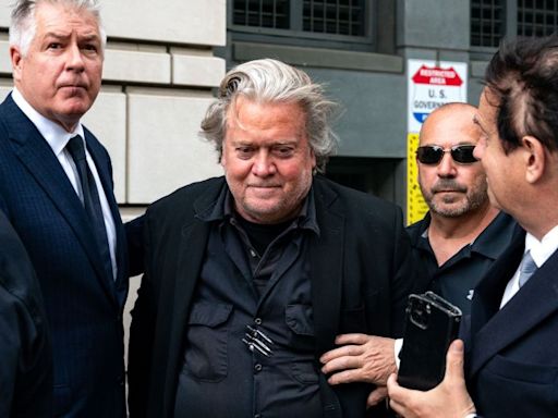 Appeals court won’t delay July 1 start of Steve Bannon’s prison sentence