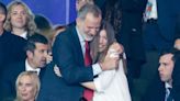 Así vivió la infanta Sofía la épica victoria de la selección española