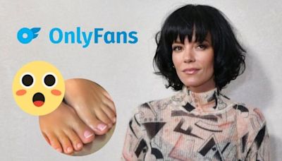 Lily Allen abre OnlyFans para vender fotos de sus pies