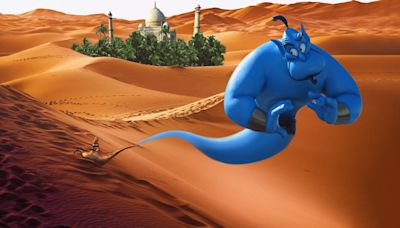 Why is the genie in Disney’s “Aladdin” blue?