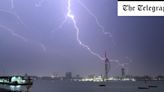 Trains delayed after spectacular lightning storms cut power