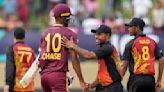 West Indies opens its Twenty20 Cricket World Cup with a 5-wicket win over Papua New Guinea