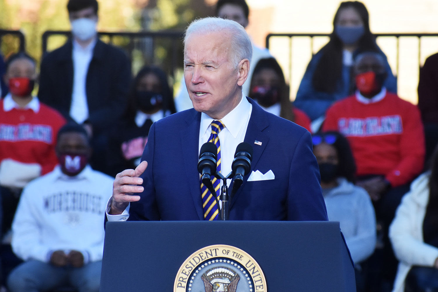 Morehouse faculty set to vote next week on whether to award Biden an honorary degree