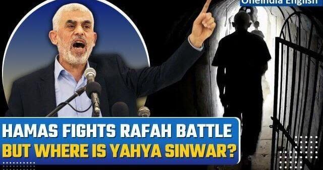 Israel Fails To Catch Hamas' Chief Yahya Sinwar In Rafah Tunnels | Shocking Report Out