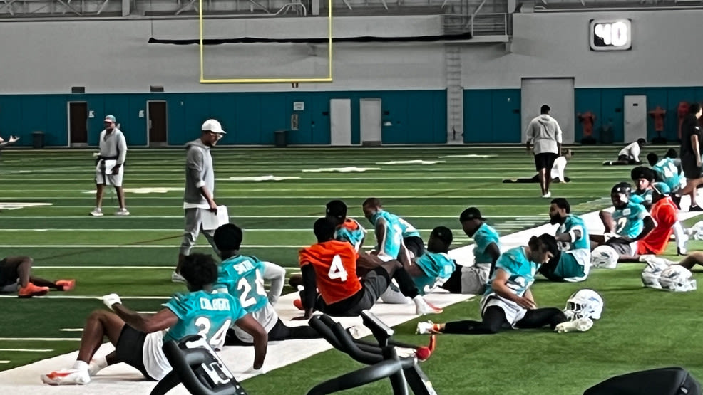 Tua absent from Dolphins OTAs; Phillips and Chubb inspiring defense with side work
