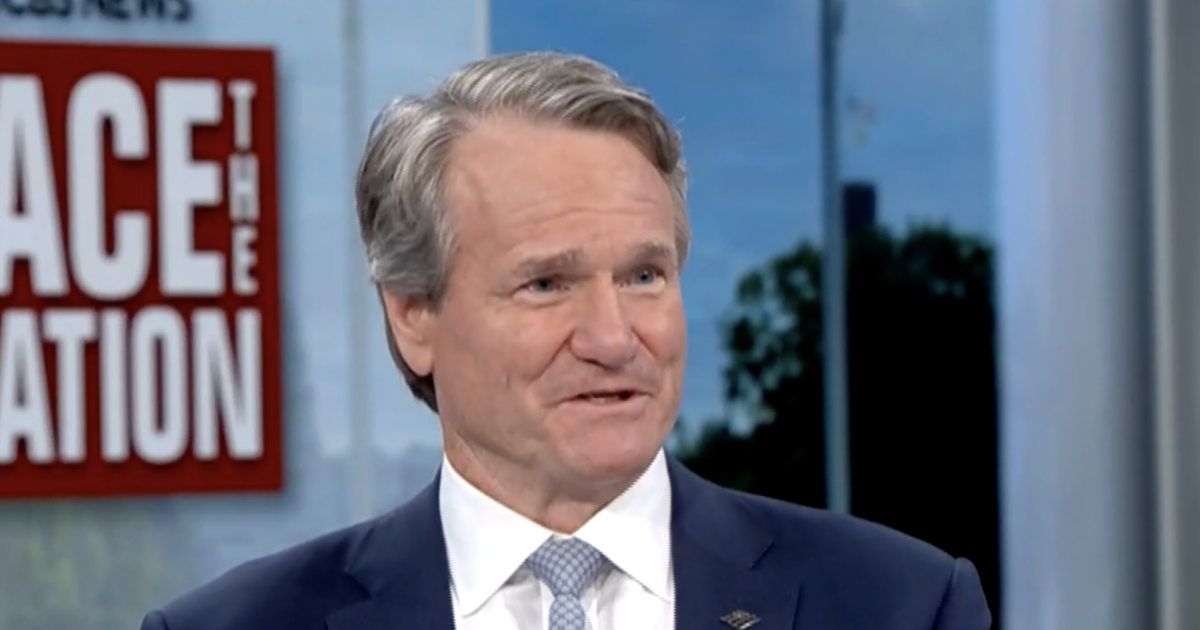 Transcript: Bank of America CEO Brian Moynihan on "Face the Nation with Margaret Brennan," Aug. 11, 2024