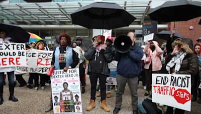 Protesters appear at testy Chicago Police Board meeting to call for firing of officers involved in killing of Dexter Reed