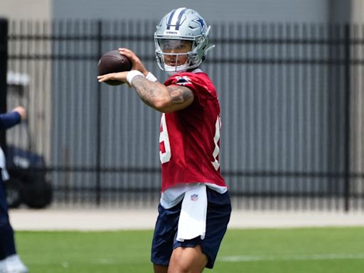 WATCH: Trey Lance dart at training camp shows why Cowboys have faith in him