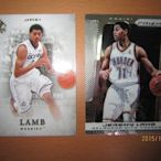 網拍讀賣~Jeremy Lamb~黃蜂隊球星~~亮卡~亮面~普特卡~共2張~輕鬆付~非常少見~歡迎使用輕鬆付~~