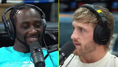 Logan Paul visibly speechless as he compares Terence Crawford to Conor McGregor