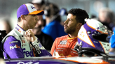 Was Bubba Wallace Upset With Denny Hamlin During NASCAR’s Nashville Race? Brad Keselowski’s Spotter Clears the Air