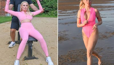 Love Island star looks incredible as she undergoes gruelling bootcamp