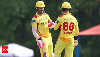 Texas Super Kings secure first win of the season, jump to top of Major League Cricket standings | Cricket News - Times of India