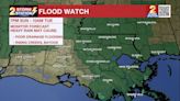 ***FLOOD WATCH*** in effect for Baton Rouge and surrounding areas