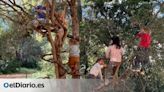 Una escuela para la infancia con el bosque como aula: "La naturaleza les pone muchos retos a nivel físico"