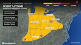 Severe storms to rattle mid-Atlantic into midweek