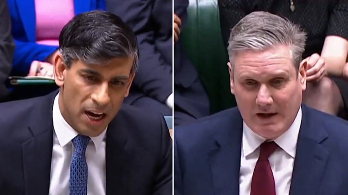 UK politics - live: Sex education to be axed for under 9s as Sunak faces tough PMQs battle with Starmer